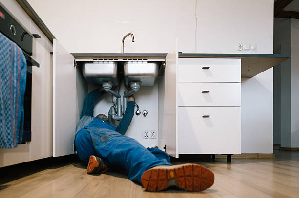 Professional Plumbing technician working in Barre, MA
